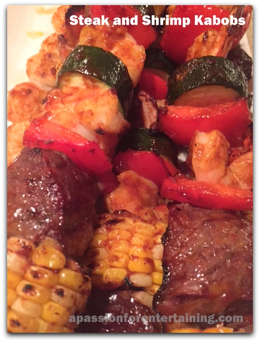 Steak And Shrimp Kabobs · A Passion For Entertaining 