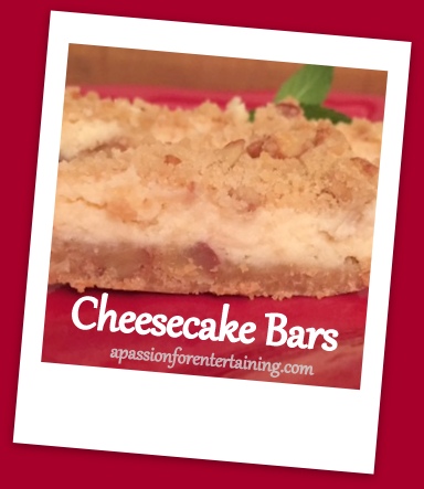 cheesecake bars