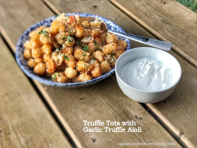 Truffle Tots With Garlic Truffle Aioli A Passion For Entertaining,Is Cocoa Butter Vegan Friendly